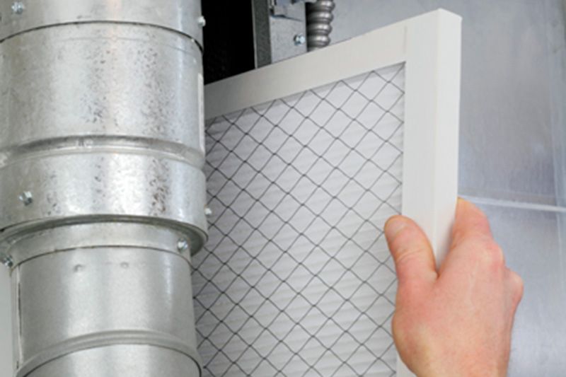 A furnace filter is installed. What Are Furnace Filters?